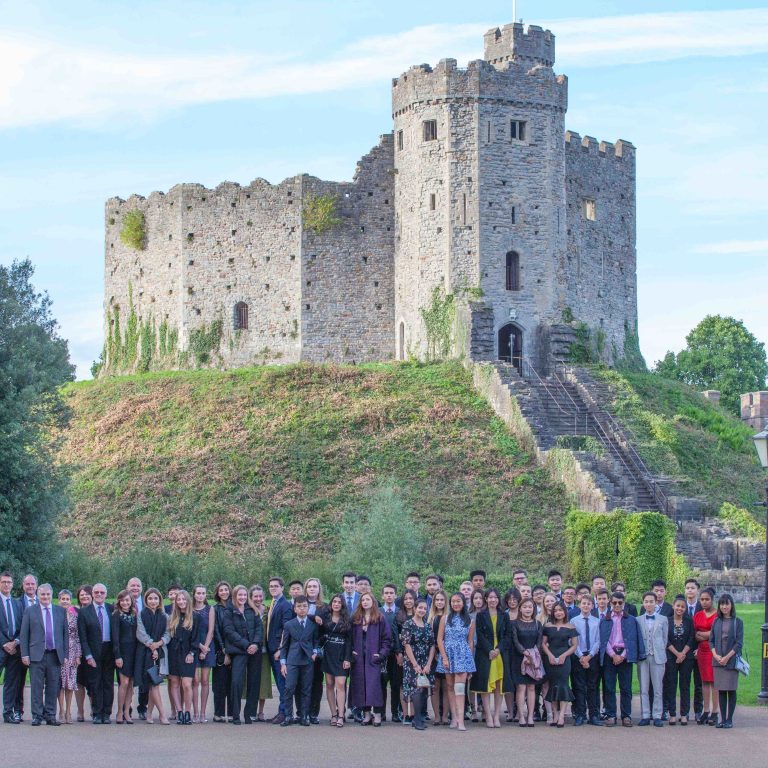 IB Diploma Students Cardiff Castle