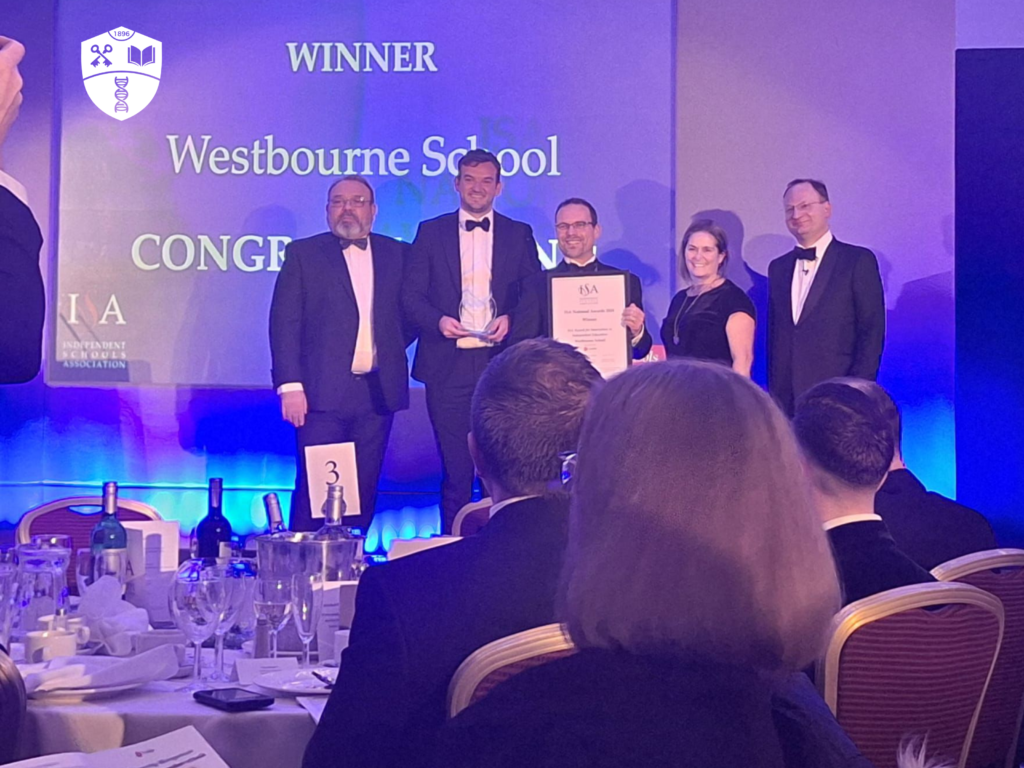 Westbourne wins Independent Schools Association Award for Innovation 2024