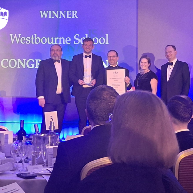Westbourne wins Independent Schools Association Award for Innovation 2024